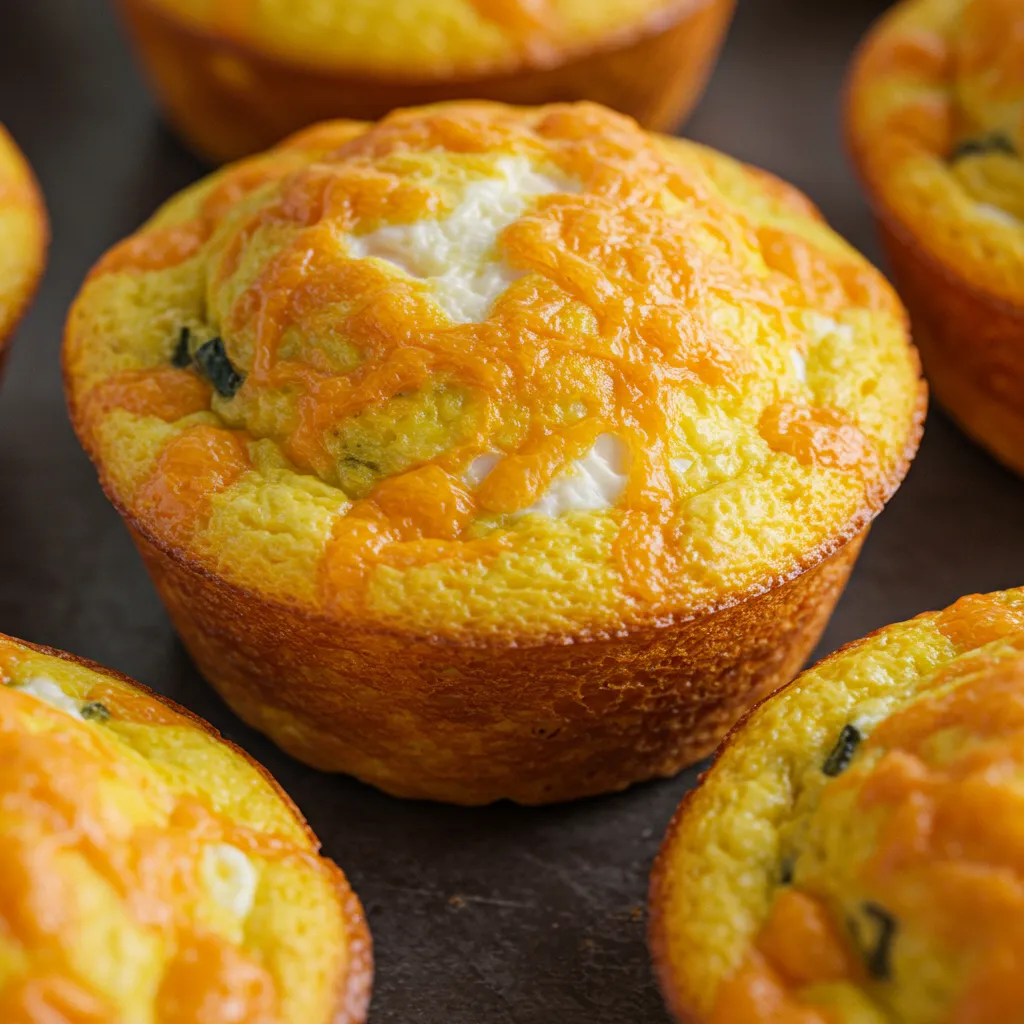 Cheddar Egg Muffins